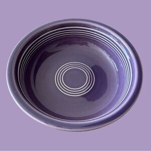 Rare Fiesta Lilac Cereal Bowl